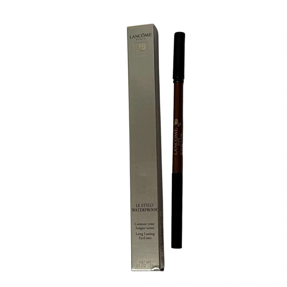 LANCOME NEW LE STYLO WATERPROOF LONG LASTING EYELINER BRONZE .01oz NIB